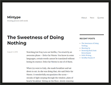 Tablet Screenshot of mintype.com